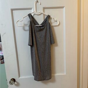 Ivivva Girls Heather Gray Athletic Top